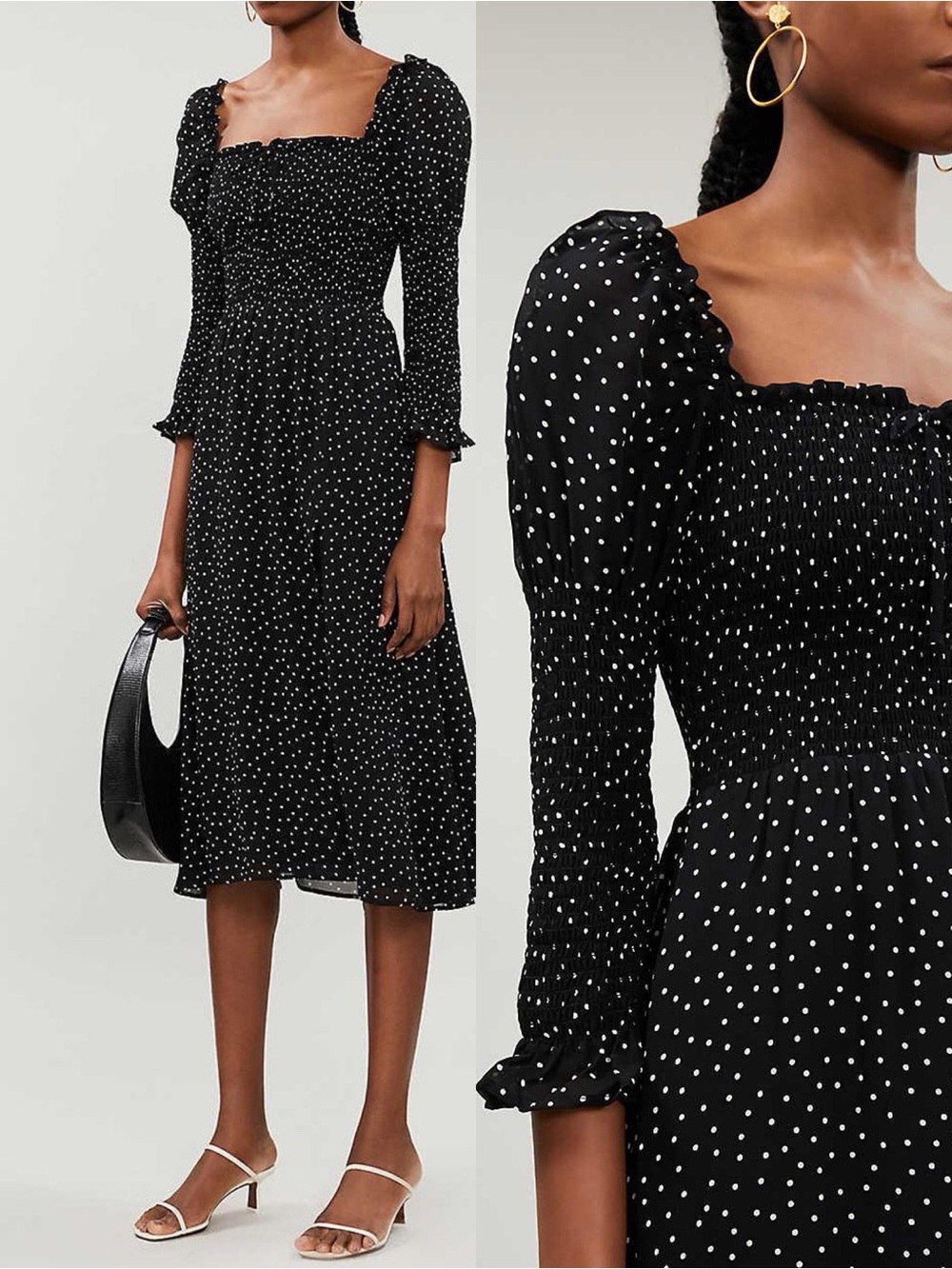 NWT Reformation Rosamund Dress, S